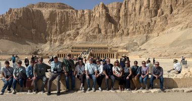 معابد ومعالم الأقصر الأثرية تشهد حالة من التوافد السياحى الكبير