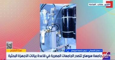 رئيس جامعة سوهاج: الدعم الرئاسى للصعيد غير مسبوق وتضاعف الاستثمارات منذ 2014