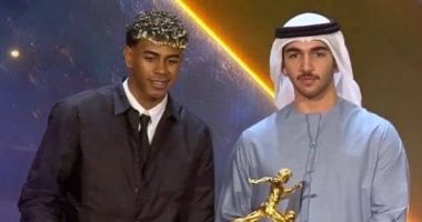 في الكورة : لامين يامال يحصل على ساعة قيمتها 400 ألف دولار فى حفل جلوب سوكر