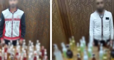 ضبط شخصين بتهمة الاتجار في مشروبات كحولية مغشوشة بالإسكندرية