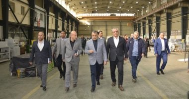 جانب من جولة المهندس محمد صلاح الدين وزير الدولة للإنتاج الحربى