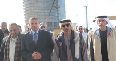 ميناء العريش يستقبل سفينة محمد بن راشد الإنسانية لدعم قطاع غزة