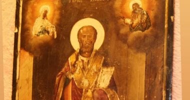 أيقونة القديس نيقولاس الاثرية