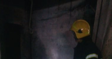 السيطرة على حريق محل قطع غيار دراجات فى المرج