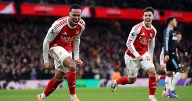 أرسنال يكتسح أستون فيلا برباعية ويواصل صدارة الدوري الإنجليزي