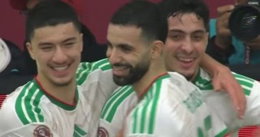 غينيا الاستوائية ضد الجزائر.. ثلاثية مدوية للخضر فى الشوط الأول "فيديو"