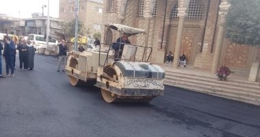 رصف منطقة الساحة بالدلنجات فى البحيرة بتكلفة 5 ملايين جنيه