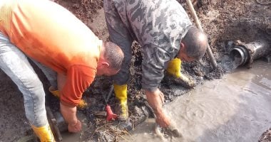 محافظ كفر الشيخ: صيانة خط مياه وتمهيد طرق بعدد من قرى المحافظة