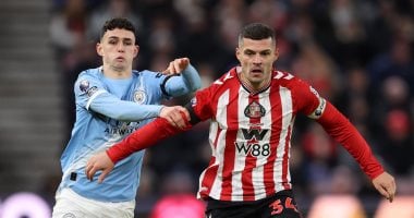 مباراة سندرلاند ضد مانشستر سيتي