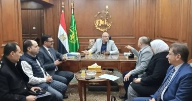 رئيس شركة مياه القليوبية يستعرض جهود التعامل مع ارتفاع منسوب المياه الجوفية 