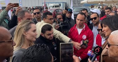 محافظ شمال سيناء يستقبل أنجلينا جولي