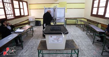 بدء استقبال الناخبين فى لجان الهرم للتصويت فى جولة الإعادة لانتخابات النواب