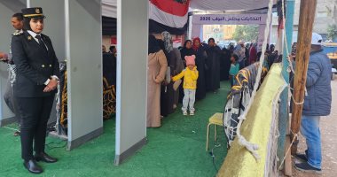 إقبال نسائى كبير فى الفترة المسائية على لجان انتخابات النواب بالأقصر.. فيديو