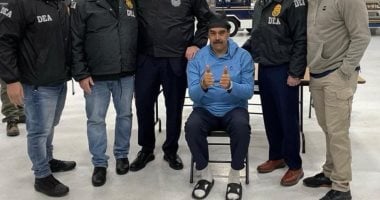 مادورو مقيدا داخل مقر اعتقاله