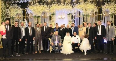 حفل زفاف الدكتورة أميرة مقلد على النقيب محمد عبدالكريم بحضور الأهل والأصدقاء.. صور