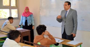 مدير تعليم جنوب سيناء يتابع سير امتحانات النقل بالعاصمة طور سيناء 