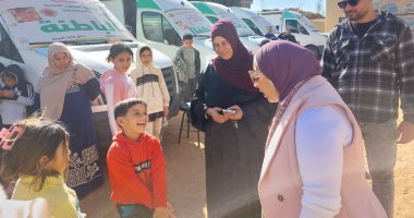 الكشف على 547 مواطنا خلال القافلة الطبية بتل أبوحامد بالإسماعيلية