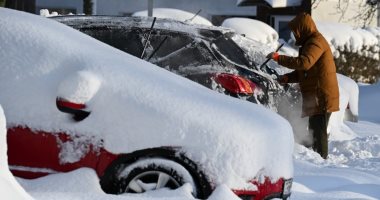 تساقط كثيف للثلوج فى بولندا