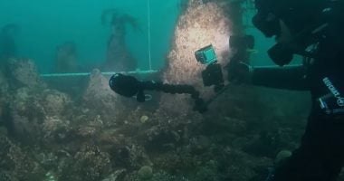 منحوتات تحت الماء 