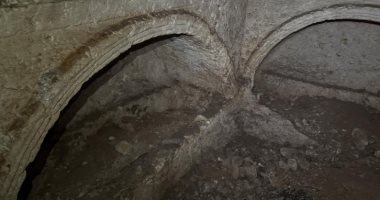 نقوش بارزة لماعز برى عثر عليها فى مقبرة دفن مقببة عمرها 1800 عام فى تركيا