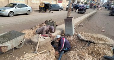 محافظ كفر الشيخ: إنشاء صفايات أمطار جديدة ومبنى الشهر العقارى بسيدى غازى