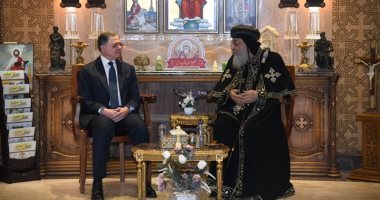 وزير الداخلية من الكاتدرائية: وحدة المصريين الحصن المنيع فى مواجهة التحديات