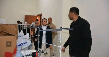 نائب محافظ الوادى الجديد تتفقد المجمع الحرفى بمدينة الخارجة استعدادًا لافتتاحه