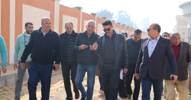 مستشار رئيس مجلس الوزراء يتفقد محطة مياه المنشأة الكبرى بكفر شكر