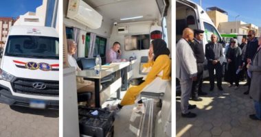 الأحوال المدنية تصدر 231 بطاقة رقم قومى عبر سيارة متنقلة فى مطروح