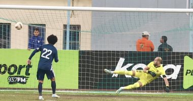 إنبى يتقدم على سيراميكا بهدف نظيف في الشوط الأول