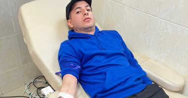 طلاب جامعة كفر الشيخ يواصلون مسيرة العطاء بحملة تبرع بالدم بالمستشفى الجامعي