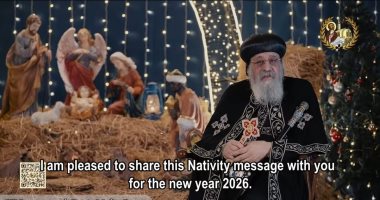 هدايا الميلاد.. البابا تواضروس يوجه رسالة رعوية لأقباط المهجر فى عيد الميلاد