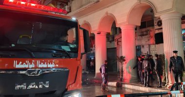 مصرع شاب بحريق مطعم في محافظة بورسعيد