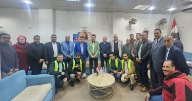 وفد من التحالف الوطنى بالأقصر يقدم التهانى لقيادات الكنيسة بعيد الميلاد