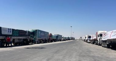 مساعدات غزة.. دخول 209 شاحنات جديدة معبر رفح بإجمالى 21 ألفًا منذ يوليو