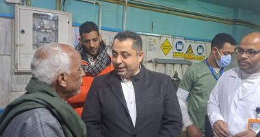 وكيل صحة قنا يفاجئ مستشفى قنا العام ويحيل أطقم طبية للتحقيق