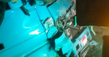 مصرع وإصابة شخصين فى تصادم 3 سيارات على طريق الإسماعيلية ـ بورسعيد