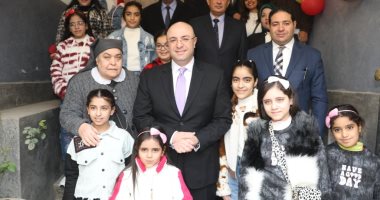 محافظ بني سويف يزور دار أيتام صديقات الكتاب المُقدّس للمعايدة بعيد الميلاد المجيد