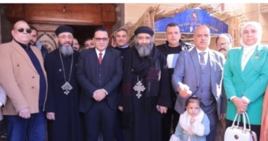 رؤساء مراكز محافظة الشرقية يقدمون التهانى للأقباط فى عيد الميلاد المجيد
