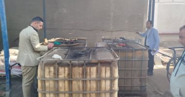 ضبط 8000 لتر سولار مدعم محظور تداوله بأحد المنشآت الصناعية بالسادات