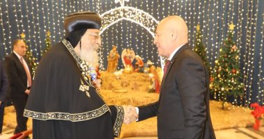 ​محافظ القاهرة يهنئ البابا تواضروس الثاني بمناسبة عيد الميلاد المجيد