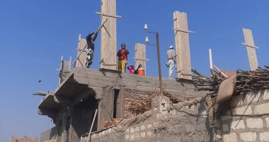 إزالة فورية لمخالفة تعدى على الأراضى الزراعية بقرية الخيام بسوهاج