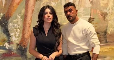 شاهد أحمد العوضى وسارة بركة فى كواليس على كلاى