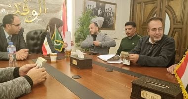 الحسيني الشرقاوى يتقدم بأوراق ترشحه على مقعد رئاسة حزب الوفد