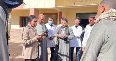 فحص 698 حالة مجاناً بقافلة علاجية لخدمة المناطق الأكثر احتياجاً فى مدينة إسنا.. صور