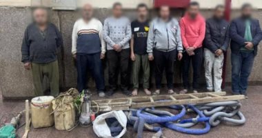 ضبط 8 متهمين بالتنقيب غير المشروع عن الآثار داخل عقار بالسيدة زينب