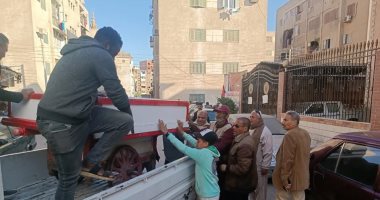 تحرير ومصادرة 444 محضرا ومخالفة فى حملة لشرطة المرافق بحى شرق سوهاج