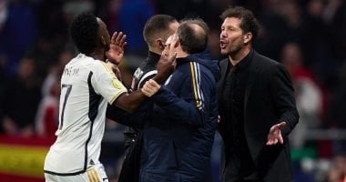 في الكورة : أتلتيكو مدريد ضد الريال.. الملكي يدعم فينيسيوس بعد أزمته مع سيميوني
