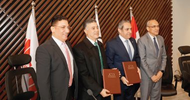 شركة SUD تحتفل بحصول فاينانشال هاب على شهادة LEED بحضور خالد عباس وأحمد فهمى