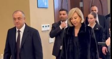 السيدة الأولى نعمت عون زوجة رئيس لبنان تعزى فيروز فى رحيل هلى الرحبانى